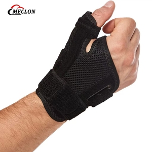 Sports Medicine Adjust-to-Fit Reversible Thumb Stabilizer Spica Splint Thumb and Wrist Pain Relief Brace for Men and Women
