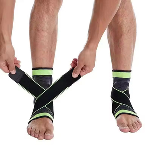 Adjustable Compression Bandage Ankle Support Ankle Brace Elastic Ankle Strap Protector Fitness Sport Gym Stabilize Ligaments