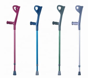 China Wholesale Telescopic Aluminum Elbow Crutches For Handicapped