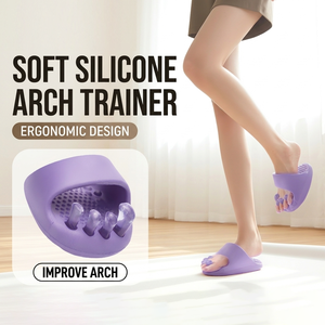 Foot Arch Trainer Silicone Toes Separator Bunion Corrector Yoga Fitness