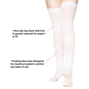 CircuGuard Thigh-High Anti-Embolism Stocking Medical Device 13-18mmHg