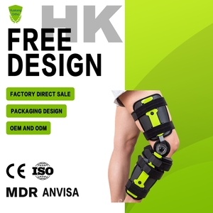 Medical Hinged ROM Knee Brace with Dial Adjustment