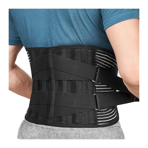 Medical Lumbar Support 6 Stays Breathable Anti-skid Waist Support Lumbar Back Brace