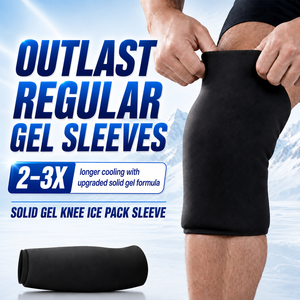 Flexible Hot Cold Therapy Compression Sleeve For Leg