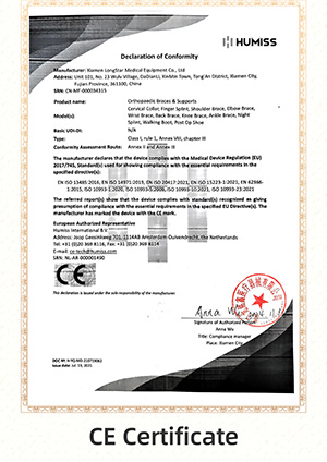 CE Certificate – BHW Medical Equipment