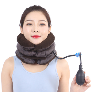 Inflatable Air Neck Stretcher Soft Cervical Collar Pillow