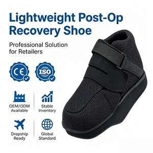 Lightweight Medical Walking Boot Round Toe