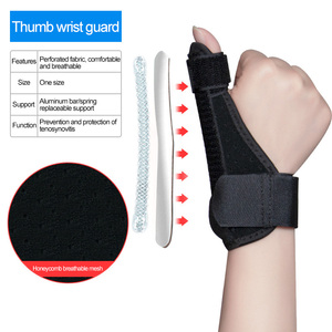 FSPG Tunnel & Trigger Finger Immobilizer Adjustable Wrist Strap Thumb Spica Splint Thumb Brace for Pain Relief