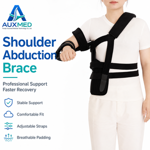 Orthopedic Soft Shoulder Immobilizer Brace With Breathable Fabric And Adjustable Straps For Rotator Cuff Injury Support (Unisex)