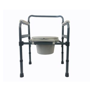 Height Adjustable Foldable Commode Chair - BHW Medical Equipment Co., Ltd.