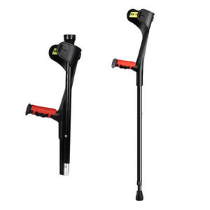 R06-#H# Best Sales Aluminum Disabled Adjustable Walking Aid Ultra-light Elbow Crutches and Hand Crutch for Injured Personnel